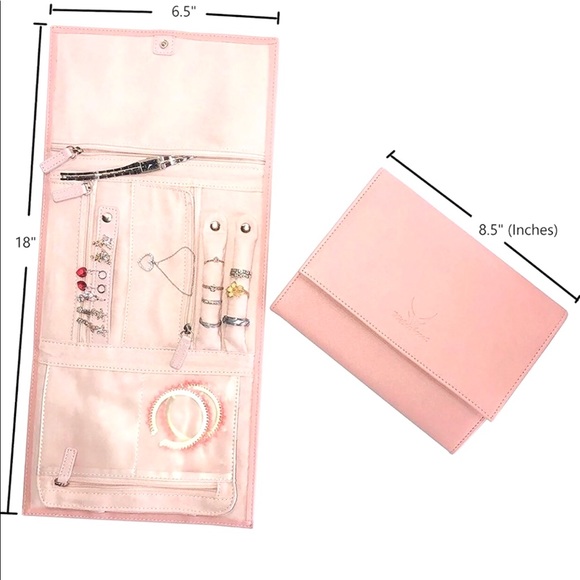 Jewelry travel organizer Foldable jewelry bag - Picture 6 of 10